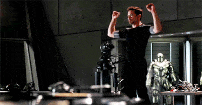 Tony Stark Dancing